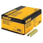 DEWALT 1-1/2 in. x 15.5-Gauge Glue Collated Flooring Staples (1,000 per ...