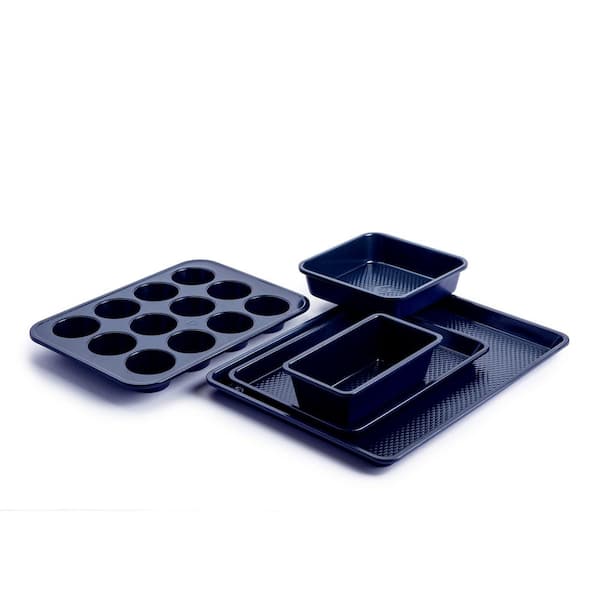 Blue Diamond Bakeware Diamond Infused Ceramic Nonstick, 18 x 13 Half  Cookie Sheet Baking Pan, Dishwasher and Freezer Safe, PFAS-Free, Blue