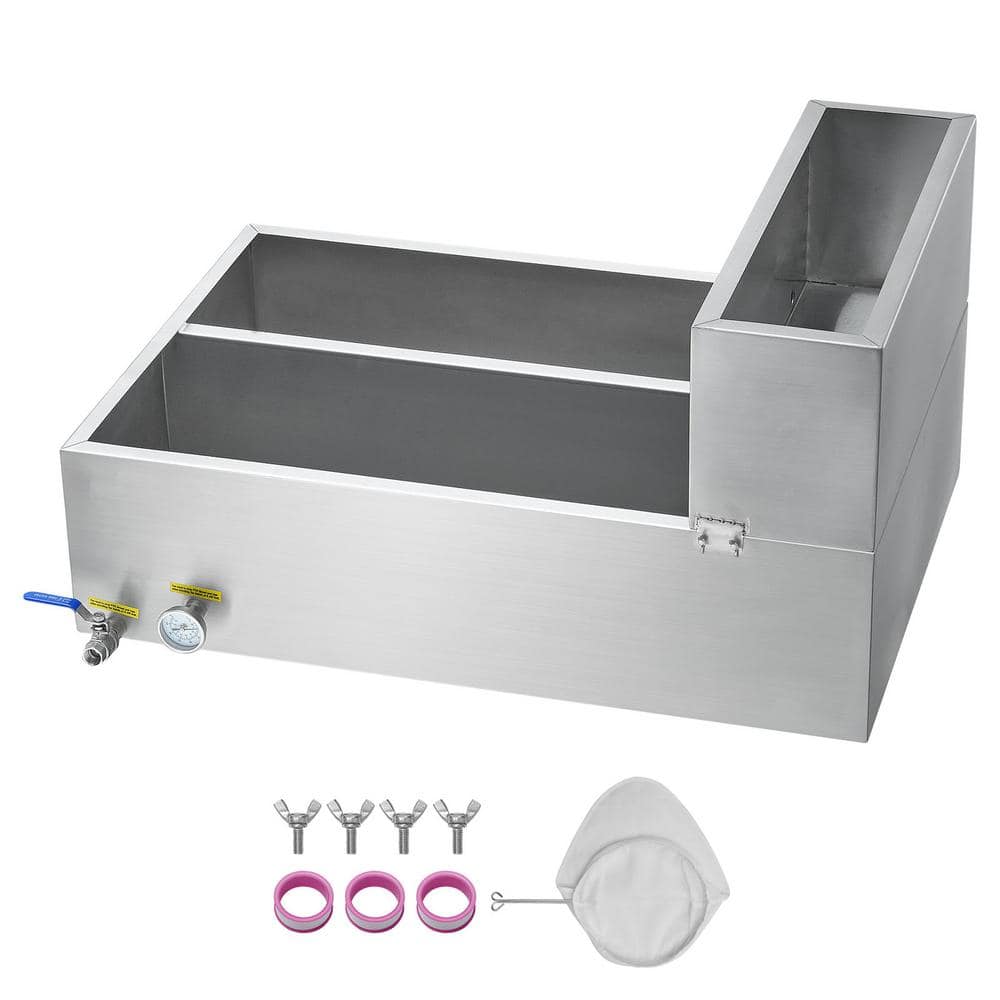 35 Gal. Maple Syrup Evaporator Flat Pan Thermometer 2 Valves 3 Heating Methods Stainless Steel 1 Piece and Cookware Set price history on PriceWatchPro