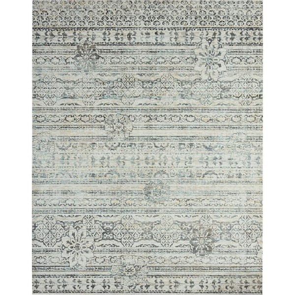 8 ft. x 11 ft. Beige/Gray 24-Seven Area Rug