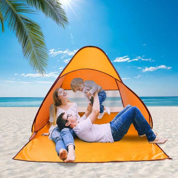 cenadinz Pop Up Beach Tent Sun Shade Shelter Anti-UV Automatic
