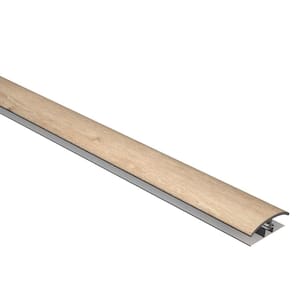 Vinyl Pro Classic Aged Hickory 1/2 in. Thick x 1-1/4 in. Wide x 72-5/6 in. Length Vinyl T-Molding