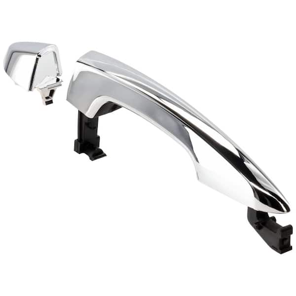 Replacement Exterior Door Handle Compatible with Hyundai Sonata 2015-2019 Chrome Rear, Passenger Side