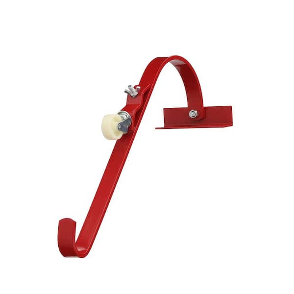 Qualcraft Roof Top Ladder Hook W/ Wheel One Hook Fit Single Or Extension Ladder 