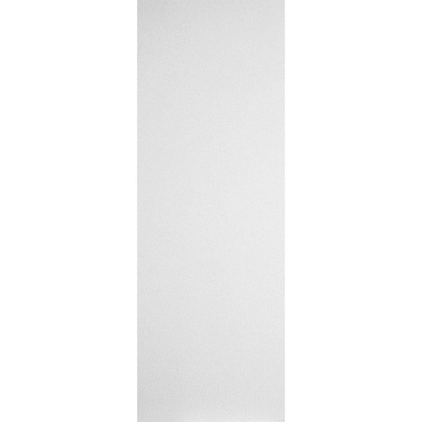 Masonite 28 in. x 80 in. No Panel Primed White Smooth Flush Hardboard Hollow Core Composite Interior Door Slab