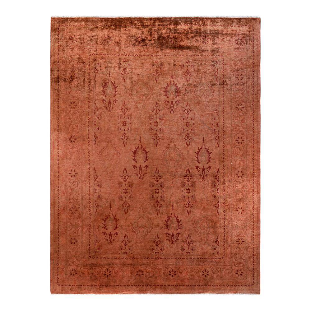 Fine Vibrance Brown 9 ft. x 12 ft. Solid Wool Indoor Area Rug price history on PriceWatchPro
