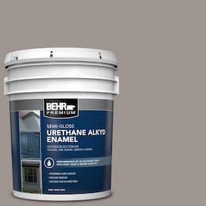 5 gal. #790B-4 Puddle Urethane Alkyd Semi-Gloss Enamel Interior/Exterior Paint