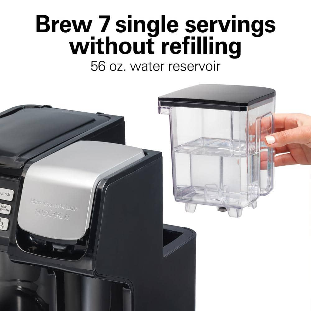 Hamilton Beach Black FlexBrew Trio 2-Way Coffee Maker