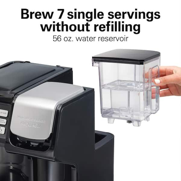 Reviews for Hamilton Beach FlexBrew Trio 12 Cup Black Drip Coffee Maker with Single Cup Brewer Pg 2 The Home Depot