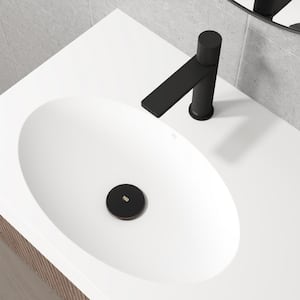Bathroom Sink Pop-Up Drain with Overflow in Antique Rubbed Bronze