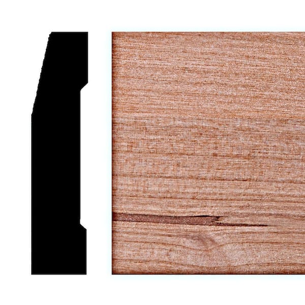 Builder's Choice Entrada SLC 345 11/16 in. x 3 in. Knotty Alder Casing