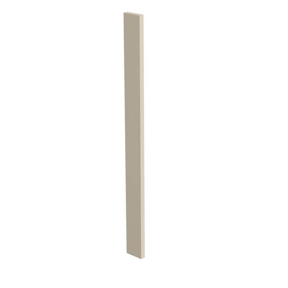 Newport  3 in. W x 0.75 in. D x 36 in. H Solid Wood Kitchen Cabinet Filler in Blended Cream price history on PriceWatchPro