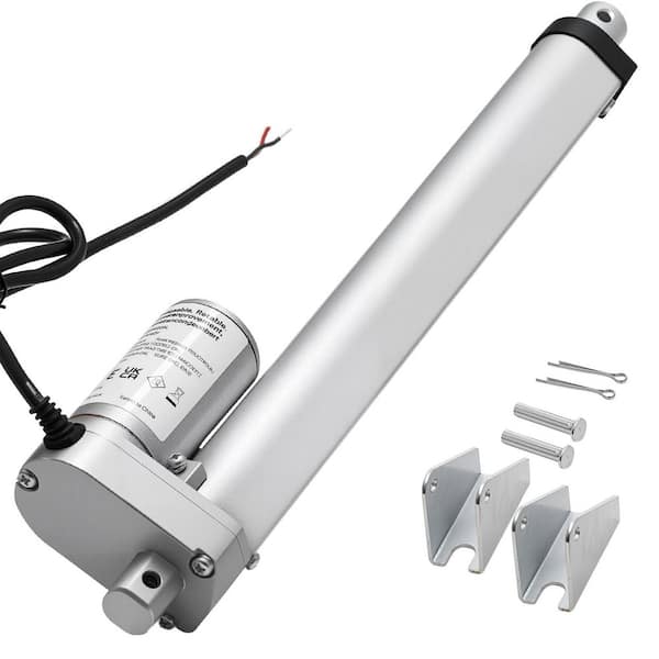 6 Inch High Speed 1.34"/sec Linear Actuator 12V 88lbs/400N IP65 Waterproof Linear Motion Actuator With Mounting Brackets - View #11