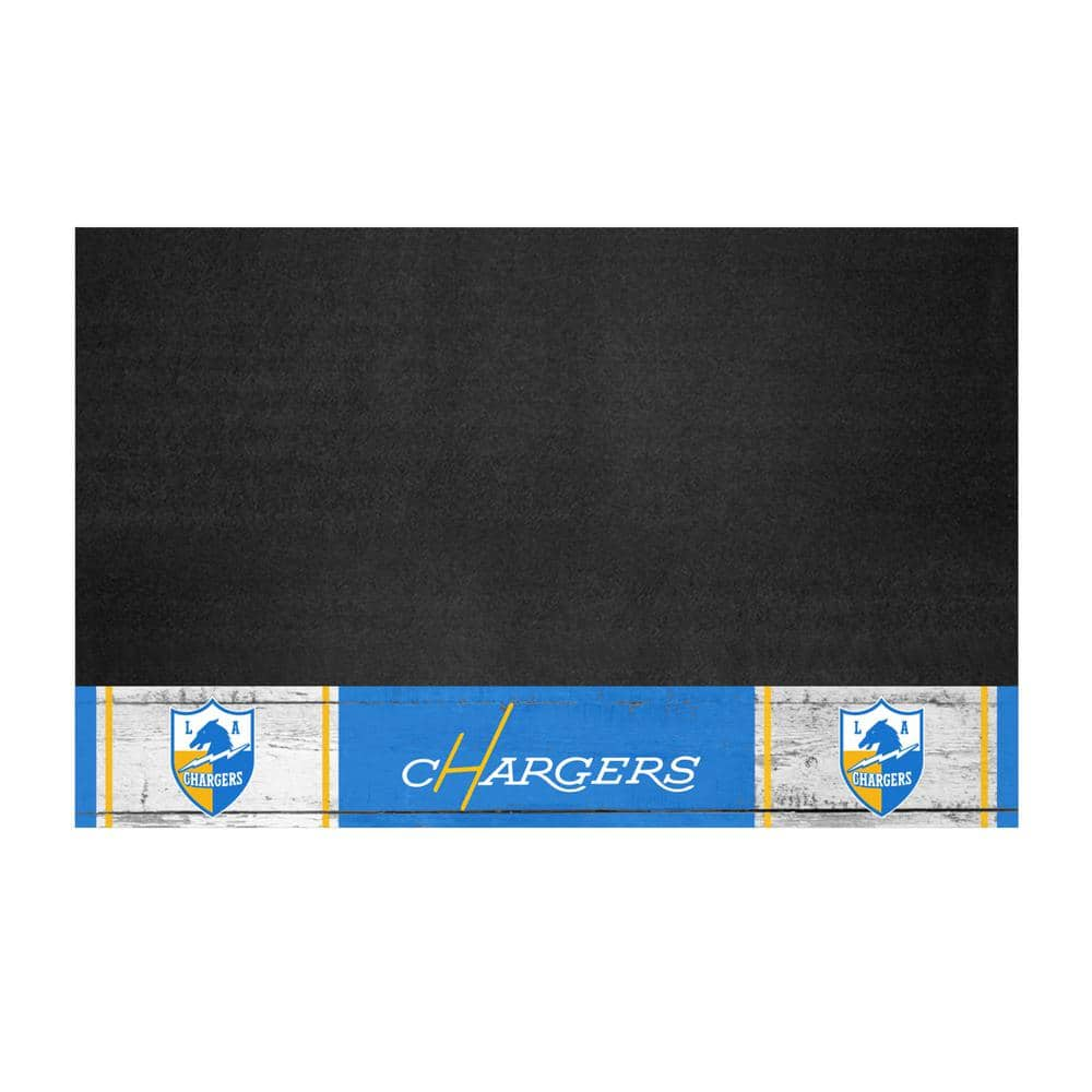 FANMATS 42 in. Detroit Lions Vintage Grill Mat 32599 - The Home Depot