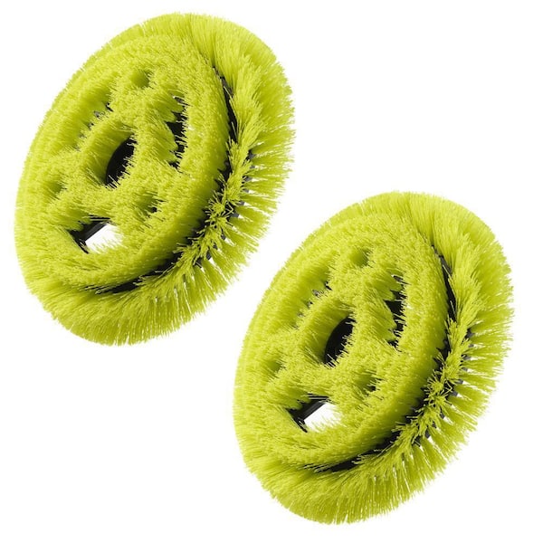 9 in. VORTEX Medium Bristle Brush (2-Pack)