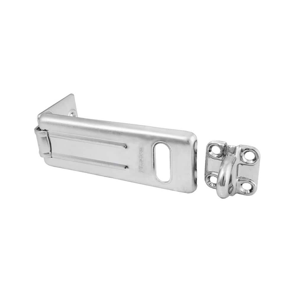 Zinc-Plated Hardened Steel 4-1/2 Inch Security Hasp