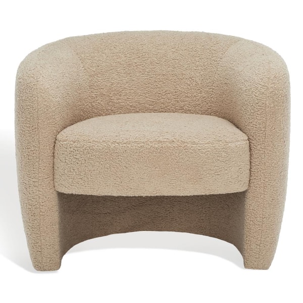 SAFAVIEH Everly Light Brown Accent Chair