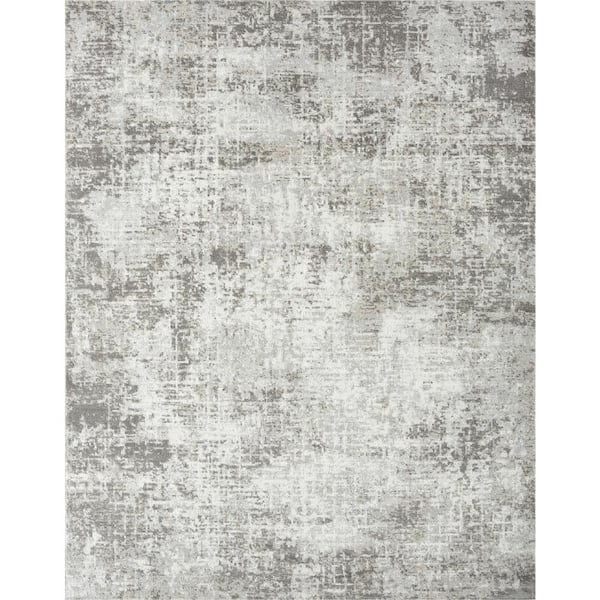 Tayse Rugs Palazzo Abstract Cream 9 ft. x 12 ft. Indoor Area Rug