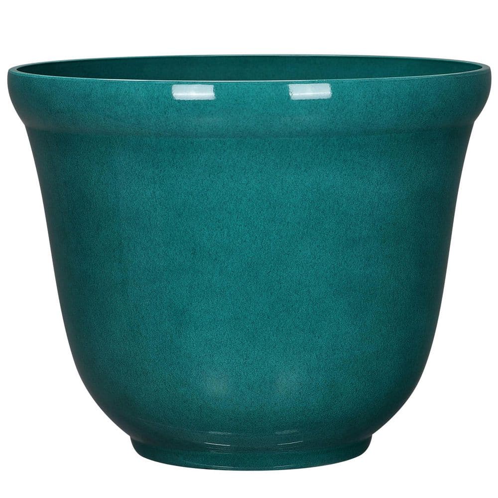 Pot De Fleurs Rond En Plastique - Diamètre : 60 Cm - Couleur Terre