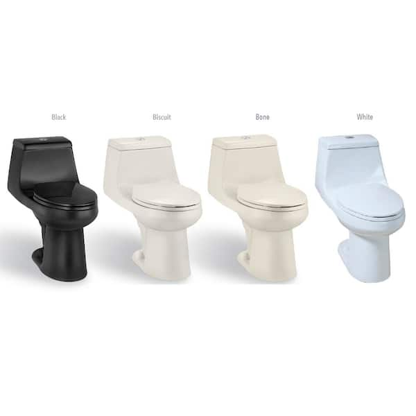 Glacier Bay 2-piece 1.1 GPF/1.6 GPF High Efficiency Dual Flush Complete  Elongated Toilet in White, Seat Included N2316 - The Home Depot