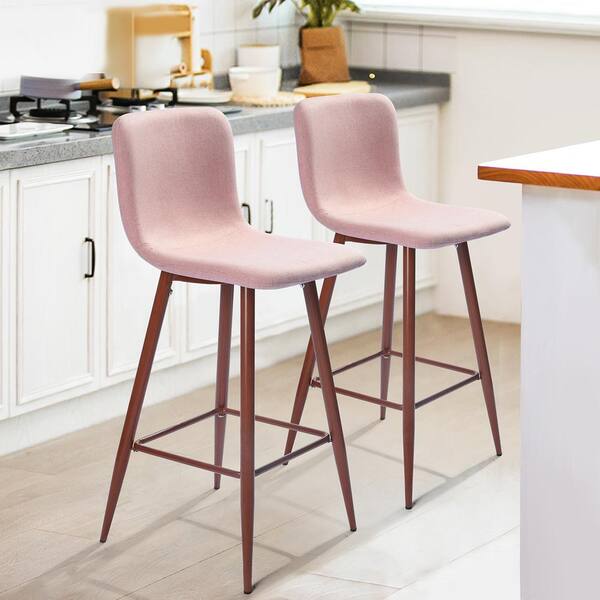 kitchen bar stools pink