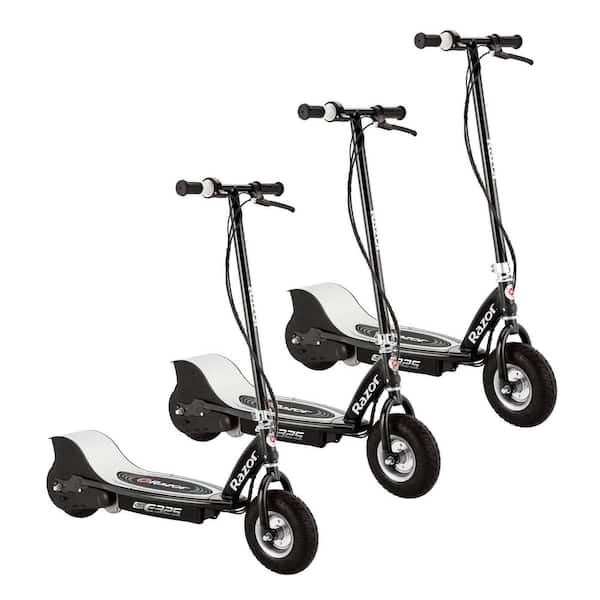 Razor E325 Electric Rechargeable Motorized Ride On Kids Scooter, Black (3-Pack)