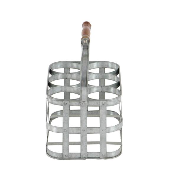 metal wine carrier
