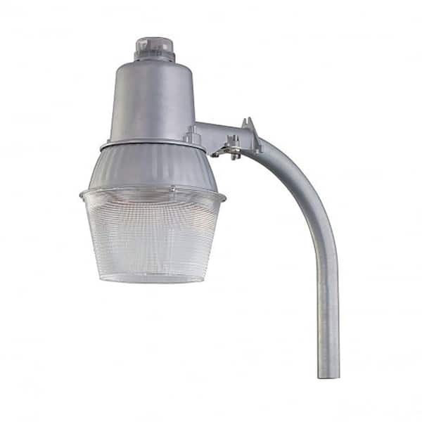 Glomar Amari 1-Light Silver Outdoor Security Light