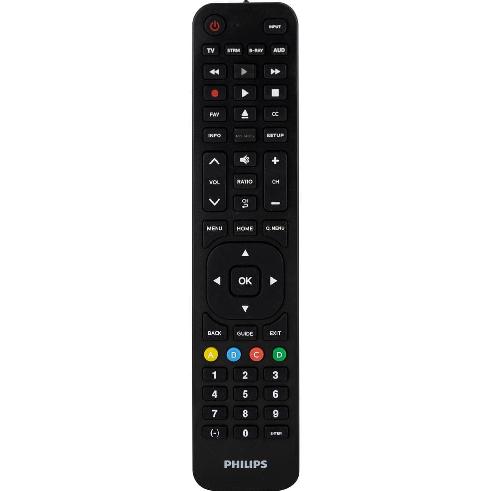 Vil Milliard prøve Philips 4-Device LG Replacement Universal TV Remote Control in Black  SRP4519L/27 - The Home Depot