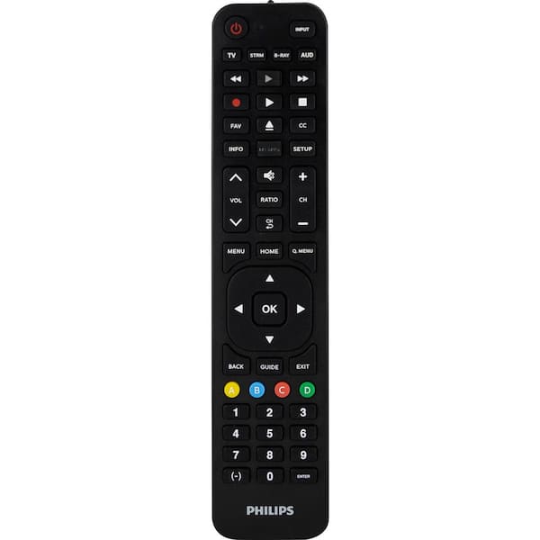 Philips 4-Device LG Replacement Universal TV Remote Control in Black
