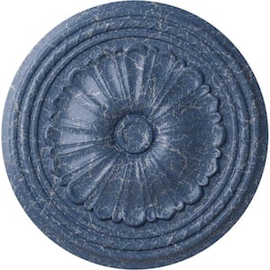 20-1/2 in. x 1-7/8 in. Alexa Urethane Ceiling Medallion (Fits Canopies upto 2-7/8 in.), Americana Crackle