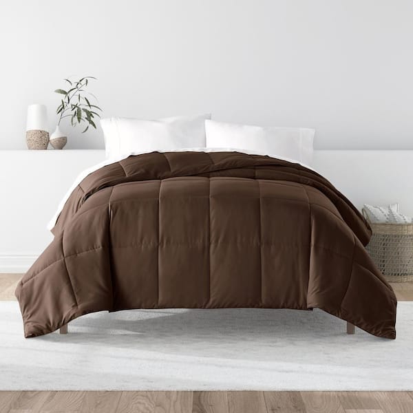 Becky Cameron Performance Chocolate Solid Twin Comforter