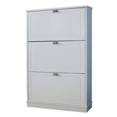 15 Pair Shoe Storage Cabinet With, Shoe Storage Cabinets With Doors