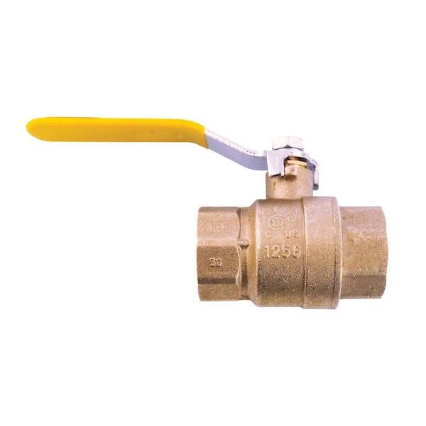Watts Ball Valves - 3/4 inch Brass Ball Valve NPT (Threaded)