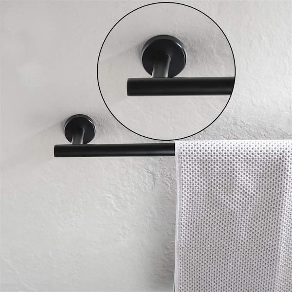 Dyiom Double Towel Bar, 27 In. Towel Bar, Towel Rack for Bathroom Stainless  Steel Towel Holder B09CZJJY1J - The Home Depot