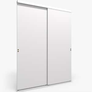Impact Plus 96 in. x 84 in. Smooth Flush Solid Core Primed MDF