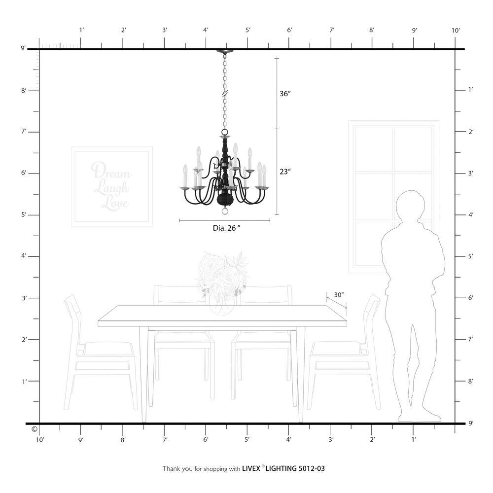 Elegant White Crystal 12-Light Traditional Chandelier