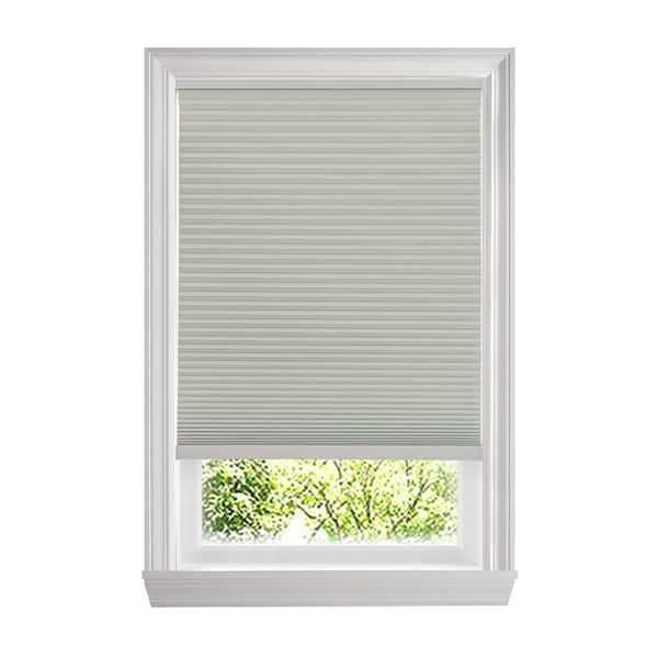 Home Decorators Collection Pewter Cordless Blackout Cellular Shades for Windows - 53 in. W x 72 in. L (Actual Size 52.75 in. W x 72 in. L)