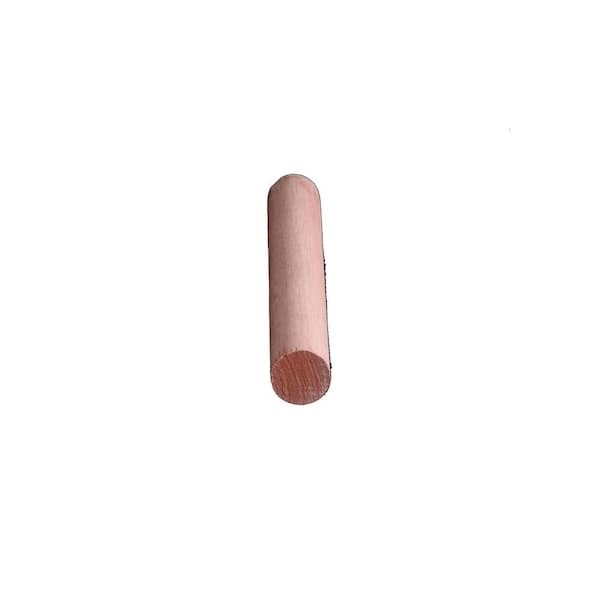 1-1/4 in. D x 1-1/4 in. W x 36 in. L Hardwood Dowel Moulding Pack (4-Pack)