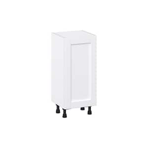Mancos Bright White Shaker Assembled Base Kitchen Cabinet with 3-Inner Drawers (15 in. W x 34.5 in. H x 14 in. D)
