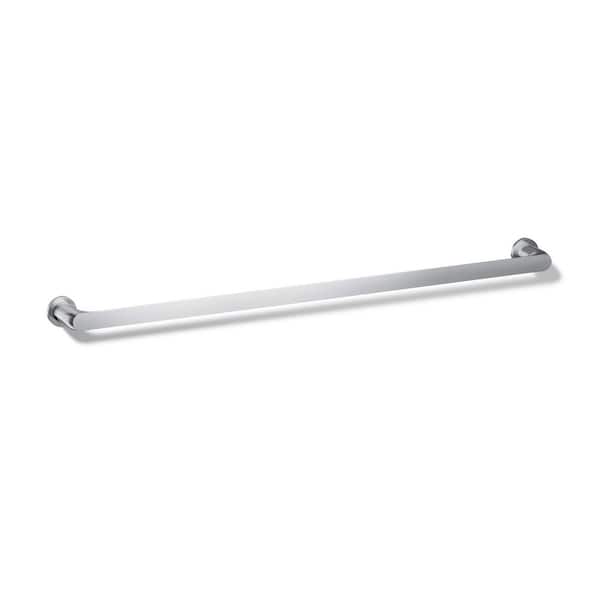Avid 30 in. Wall Mounted Towel Bar in Polished Chrome