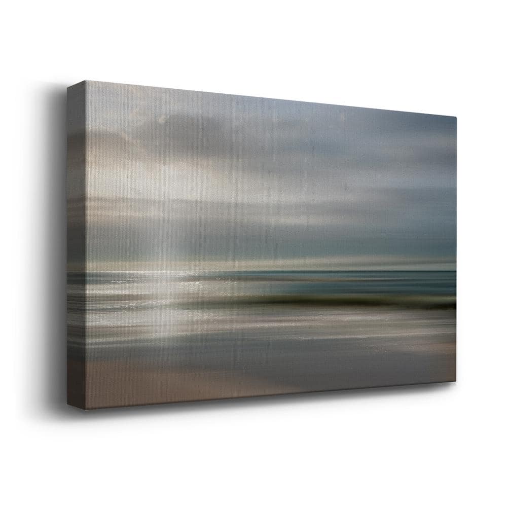 Setting Sun Abstract Landscape Canvas Wall Art, 8" x 12"