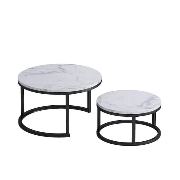 black round nest coffee tables