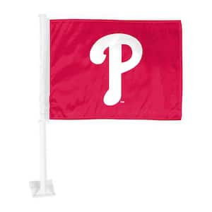 MLB - Philadelphia Phillies Car Flag Large 1-Piece 11 in. x 14 in.