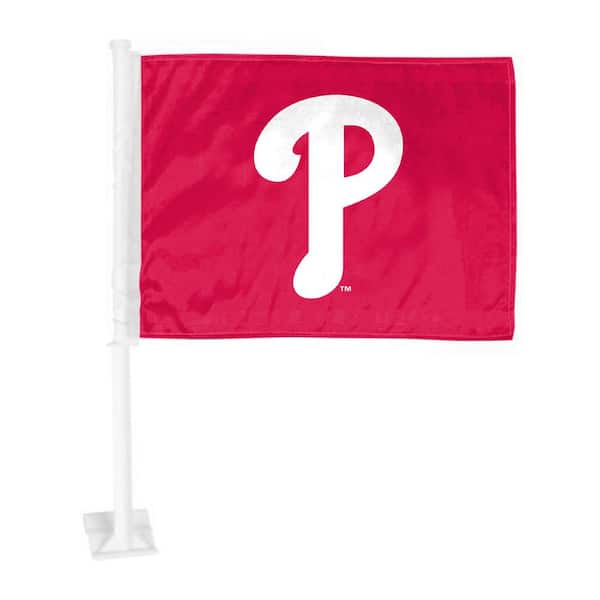 FANMATS MLB - Philadelphia Phillies Car Flag Large 1-Piece 11 in. x 14 in.