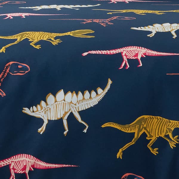 Dinosaur Bones Glow Fabric 