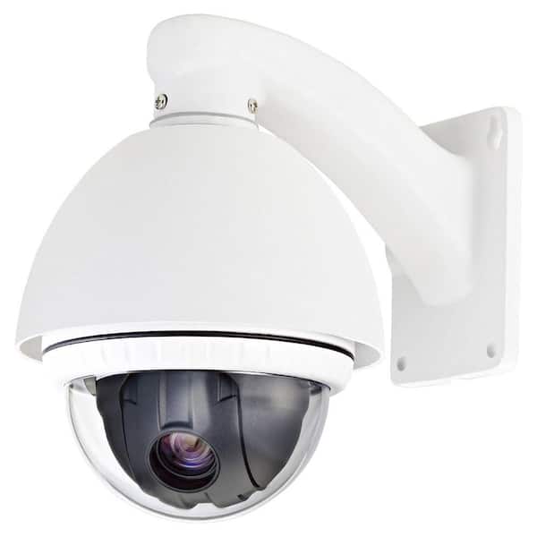 SPT Wired 700TVL PTZ Indoor/Outdoor CCD Dome Surveillance Camera with 10X Optical Zoom