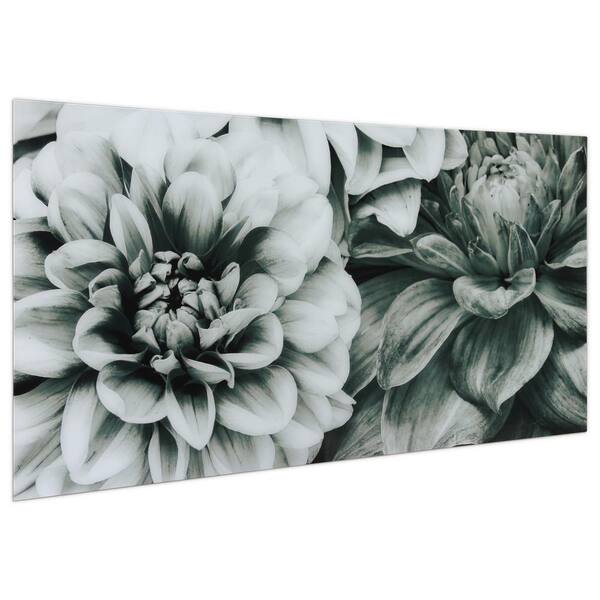 Blossoms Frameless Free Floating Tempered Art Glass By Ead Art Coop Wall Art Tmp Ead0851 3672 The Home Depot