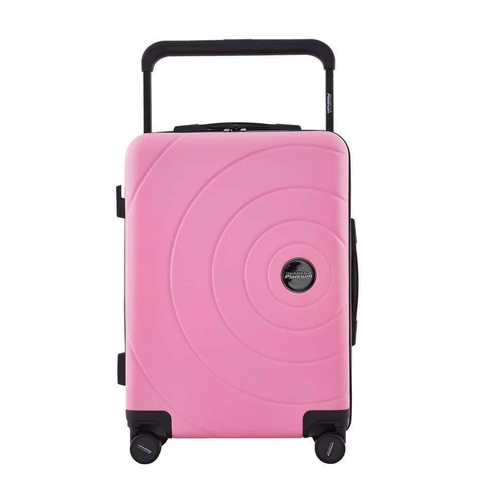 【新品未使用】オールパン・ピンク TCL 20 in. Rolling Hard Case Carry-On with 360° 8-Wheel System and