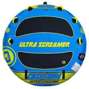 Ultra Screamer 3-Person Inflatable Towable Boating Water Sports Tube